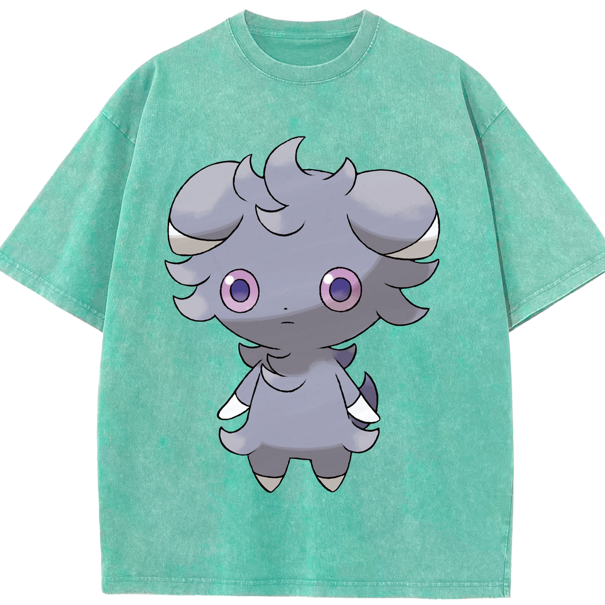 （画像用） ポケットモンスター Pokémon 綿100% ヴィンテージ風 半袖Tシャツ（フロントプリント）